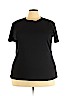 Lane Bryant Black Short Sleeve T-Shirt Size 22 - 24 Plus - photo 1