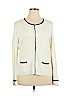 Emma James Ivory Cardigan Size XL - photo 1