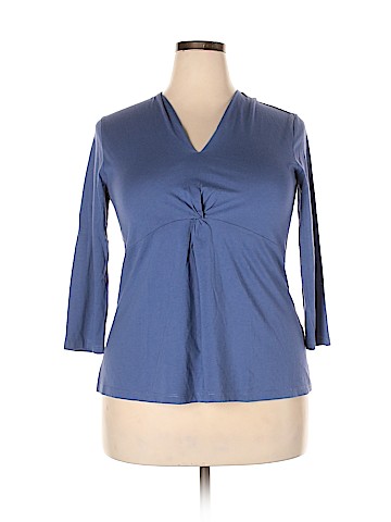 Riders by Lee 3/4 Sleeve Top (view 1)