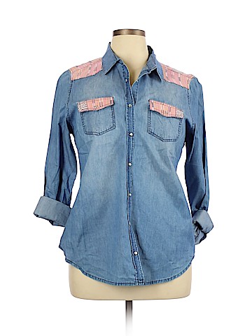 ECI Long Sleeve Button-Down Shirt (view 1)