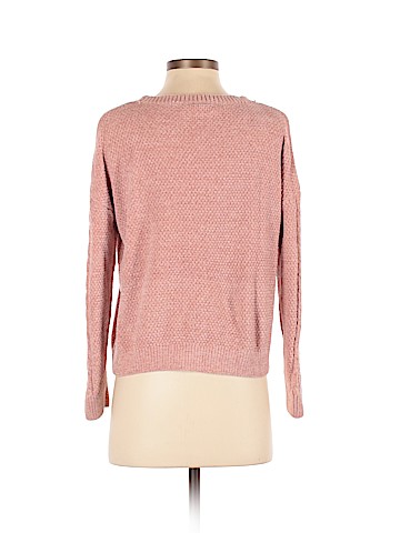 Pink Rose Pullover Sweater (view 2)