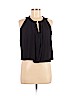 H&M 100% Rayon Black Sleeveless Top Size M - photo 1