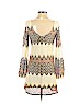 Full Tilt 100% Polyester Ivory Casual Dress Size S - photo 2