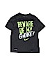 Nike 100% Polyester Black Active T-Shirt Size XS (kids) - photo 1