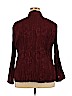 East5th Burgundy Long Sleeve Blouse Size 2X - photo 2