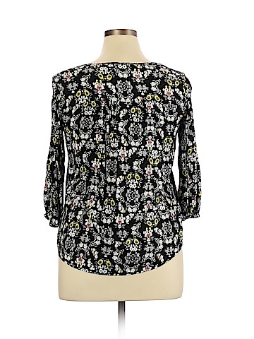 Mossimo Supply Co. Long Sleeve Blouse (view 2)