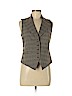 Laundry by Shelli Segal Brown Vest Size 6 - photo 1
