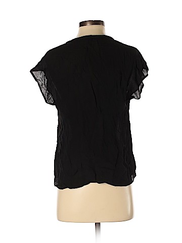 Joie Short Sleeve Silk Top (view 2)