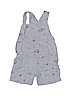 Carter's 100% Cotton Gray Overall Shorts 9-12 MO / 12 MO - photo 2