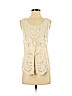 Say What? Ivory Sleeveless Top Size S - photo 1