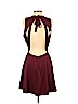 TOBI Burgundy Cocktail Dress Size M - photo 2
