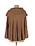 Elie Tahari 100% Wool Brown Poncho One size - photo 2