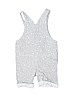 Unbranded 100% Cotton Gray Overall Shorts 12-18 MO / 18 MO - photo 2