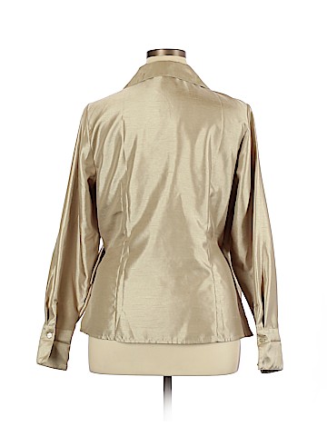 JM Collection Long Sleeve Blouse (view 2)