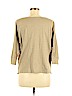 RACHEL Rachel Roy 100% Cotton Tan 3/4 Sleeve Top Size M - photo 2