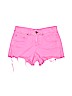 Free People 100% Cotton Pink Denim Shorts Size 26 waist - photo 1