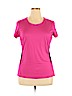 Tek Gear 100% Polyester Pink Active T-Shirt Size XL - photo 1