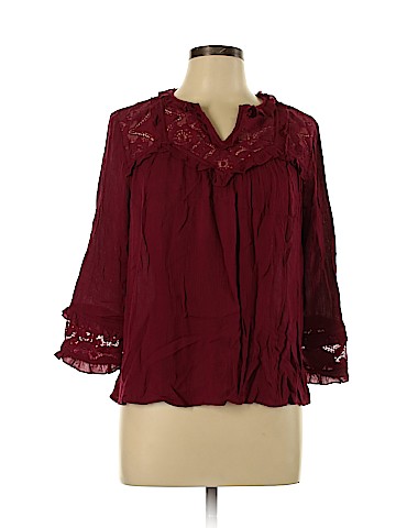 Crown & Ivy 3/4 Sleeve Blouse (view 1)