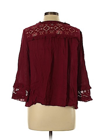 Crown & Ivy 3/4 Sleeve Blouse (view 2)
