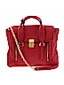 3.1 Phillip Lim Red Leather Satchel One size - photo 1