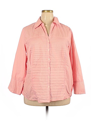 Zac & Rachel 3/4 Sleeve Button-Down Shirt (view 1)
