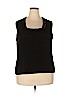 Slinky Brand Black Sleeveless Top Size 2X - photo 1