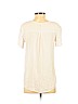 Love, Fire 100% Rayon Ivory Short Sleeve Blouse Size S - photo 2