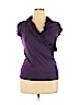 Unbranded Purple Short Sleeve Top Size XL - photo 1