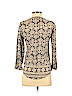 Lucky Brand Tan 3/4 Sleeve Top Size S - photo 2