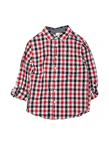 Gymboree Long Sleeve Button-Down Shirt (view 1)