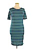 Lularoe Teal Casual Dress Size XL - photo 1