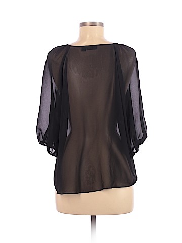 a.n.a. A New Approach 3/4 Sleeve Blouse (view 2)