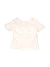 Gap Kids 100% Cotton Solid White Short Sleeve Blouse Size 4 - 5 - photo 1