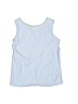 Uniqlo Solid Blue Tank Top Size 100 cm / US 3-4 - photo 2