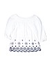 Old Navy White 3/4 Sleeve Blouse Size 10 - 12 - photo 1