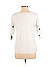 Alberto Makali White 3/4 Sleeve Top Size M - photo 2