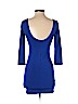 Forever 21 Blue Casual Dress Size S - photo 2