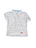 7 For All Mankind Gray Short Sleeve Polo Size 3T - photo 1