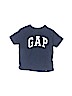 Baby Gap 100% Cotton Solid Blue Short Sleeve T-Shirt Size 2 - photo 1