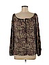 Betsey Johnson Brown 3/4 Sleeve Top Size M - photo 1