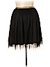 Xhilaration 100% Polyester Black Casual Skirt Size XXL - photo 2