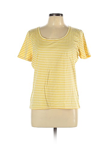 Ellen Tracy Short Sleeve Silk Top (view 1)