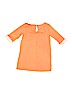 Janie and Jack 100% Cotton Solid Orange Dress Size 4 - photo 2