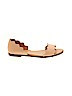 J. by J. Crew Tan Flats Size 9 - photo 1