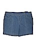 Terra & Sky Blue Denim Shorts Size 3X - photo 1