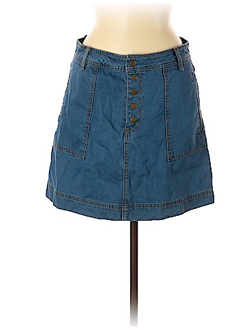 Free People Denim Skirt (view 1)