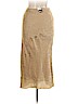 DKNY 100% Silk Tan Silk Skirt Size 10 (petite) - photo 2