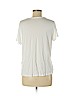 DKNY White Short Sleeve Blouse Size M - photo 2