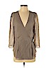 Babaton 100% Silk Tan 3/4 Sleeve Silk Top Size S - photo 1