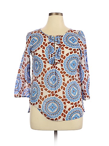 Calypso St. Barth 3/4 Sleeve Blouse (view 1)
